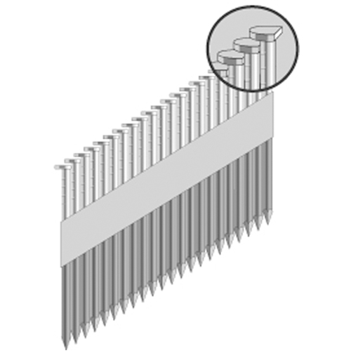 34° Strip Nails - Paper Collated MAS Chibougamau