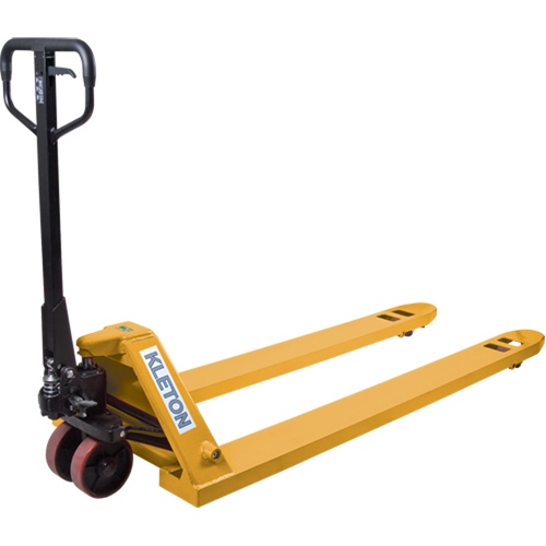 Long Fork Manual Pallet Truck, Steel, 72" L x 27" W, 5500 lbs. Capacity MAS Chibougamau