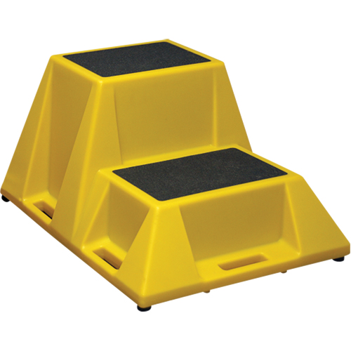 Industrial Step Stools, 2 Steps, 36" x 28" x 20" High MAS Chibougamau