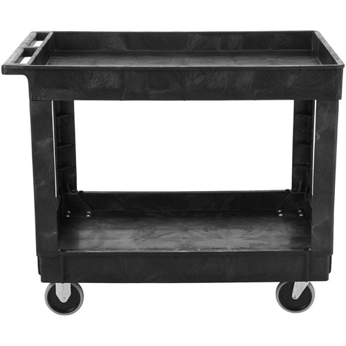 Chariot utilitaire avec poign&eacute;e, 2 tiers, 40" x 32-1/4" x 24", Capacit&eacute; 500 lb MAS Chibougamau