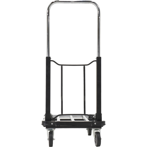 Chariot &agrave; plateforme repliable, Acier inoxydable, 300 lb, 28" lo x 16" la, Hauteur 33-1/2" MAS Chibougamau