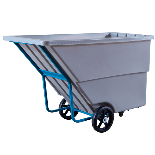 Tilt Truck, Polyethylene, 1.1 cu. yd., 1250 lbs. Load Capacity MAS Chibougamau