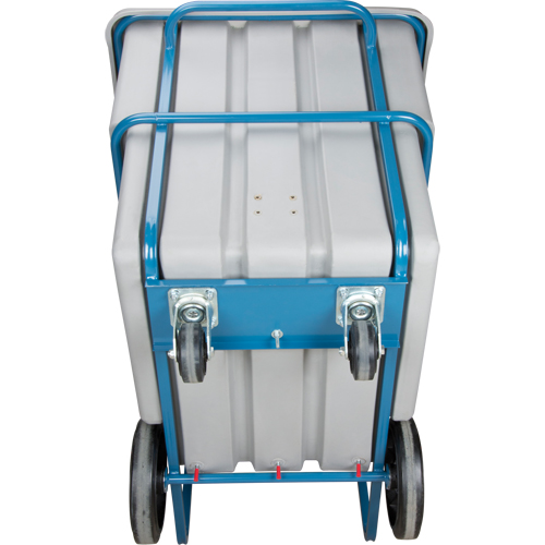 Chariot basculeur en acier, Poly&eacute;thyl&egrave;ne, 1,1 vg³, Capacit&eacute; de charge de 2000 lb MAS Chibougamau