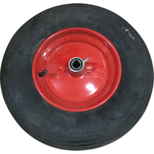 Roue pneumatique, 16" (406,4 mm), Capacit&eacute; de 575 lb (260 kg) MAS Chibougamau