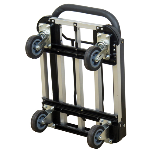 Folding Handle Platform Truck, Aluminum, 300 lbs., 28" L x 16" W, 37.75" High MAS Chibougamau