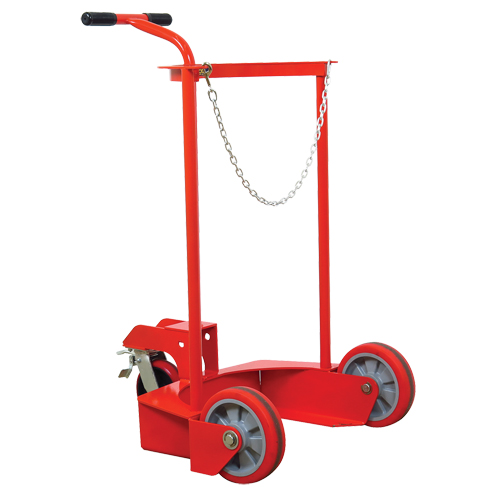 Grand chariot LCC pour bouteille de gaz liquide, Roues Polyur&eacute;thane, Base de 20" la x 20" p, 1000 lb MAS Chibougamau