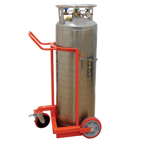 Grand chariot LCC pour bouteille de gaz liquide, Roues Polyur&eacute;thane, Base de 20" la x 20" p, 1000 lb MAS Chibougamau