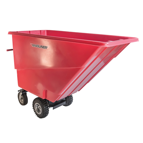 Chariot &agrave; bascule motoris&eacute;, Capacit&eacute; 27 cu. ft., 51" h x 81" la x 33" p MAS Chibougamau