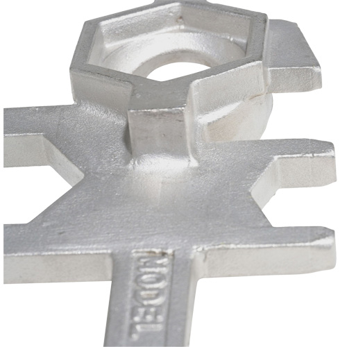 Drum Wrench, 3/4"/2" Opening, 9-1/2" Handle, Stainless Steel MAS Chibougamau