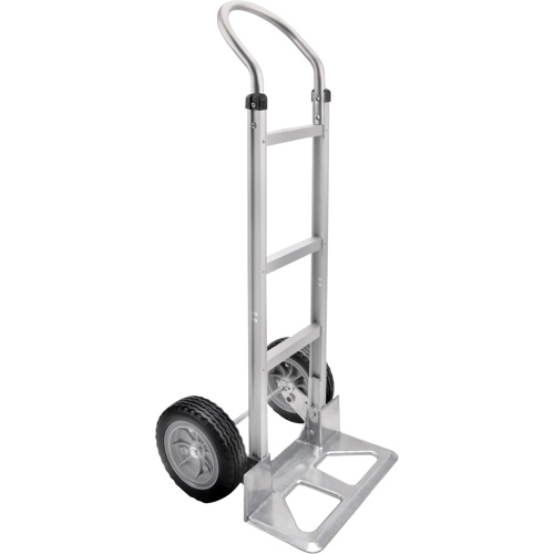 Knocked Down Hand Truck, Continuous Handle, Aluminum, 49-5/8" Height, 500 lbs. Capacity MAS Chibougamau