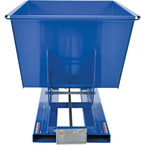 Conteneur autobasculeur, Acier, 1 vg³, Bleu MAS Chibougamau