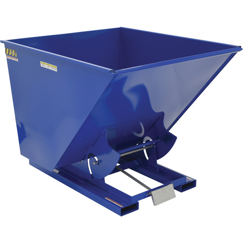 Conteneur autobasculeur, Acier, 2 vg³, Bleu MAS Chibougamau