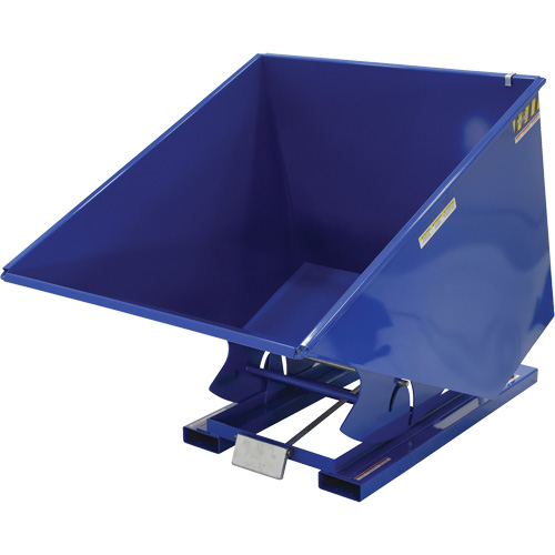 Conteneur autobasculeur, Acier, 2 vg³, Bleu MAS Chibougamau