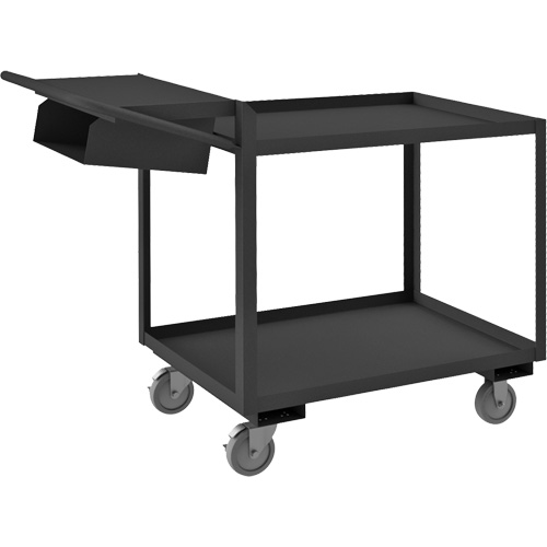 Order Picking Cart, 40-1/4" H x 24-1/4" W x 52-3/8" D, 2 Shelves, 1200 lbs. Capacity MAS Chibougamau