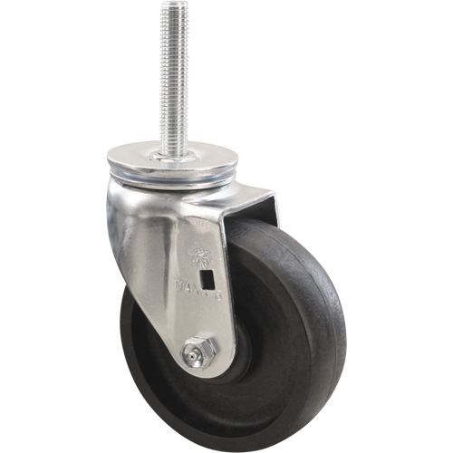Roulette Emaxx RollX, Pivotant, Diam&egrave;tre 6" (152,4 mm), Capacit&eacute; 1200 lb (544,3 kg) MAS Chibougamau