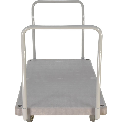 Chariot &agrave; plateforme en plastique robuste, 60" lo x 30" la, 3000 lb cap, Roues Polyur&eacute;thane MAS Chibougamau