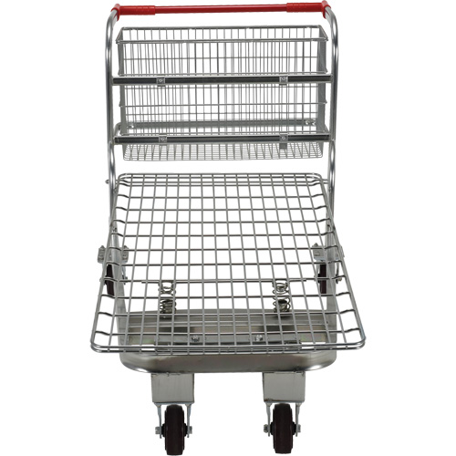 Chariot en treillis emboîtable, Acier, 28-3/4" x 37-1/16" x 59-5/8", Capacit&eacute; 275 lb MAS Chibougamau