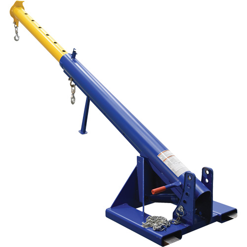 Grue t&eacute;lescopique pour chariot &eacute;l&eacute;vateur &agrave; fourche Orbit Boom MAS Chibougamau