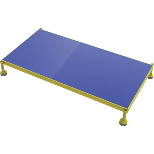 Plateforme de travail en une &eacute;tape &agrave; hauteur r&eacute;glable, 24" la x 48" pr, Capacit&eacute; de 800 lb, Enti&egrave;rement soud&eacute; MAS Chibougamau
