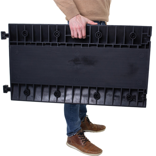 Protecteur de c&acirc;ble droit robuste Powerhouse, 5 canaux, 36" lo x 19,75" la x 2,25" h MAS Chibougamau
