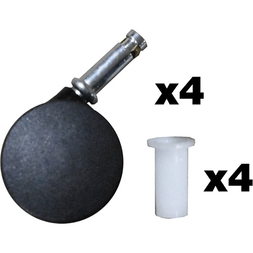 Sturdy Chair High Chair Caster Kit MAS Chibougamau