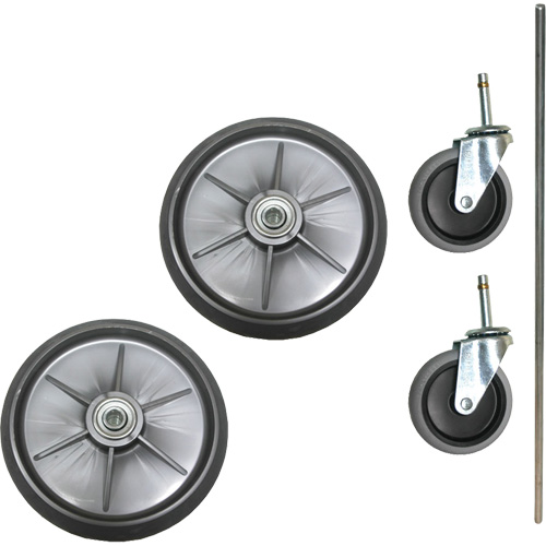Housekeeping Cart Ball Bearing Wheel & Caster Kit MAS Chibougamau