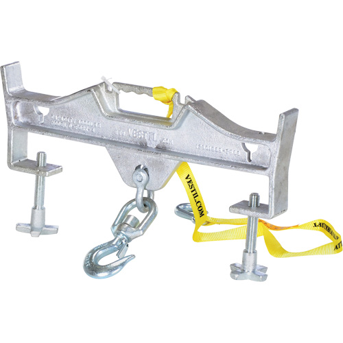 Double Swivel Hoisting Hook, 7-1/4" x  2-1/2" Fork Pocket MAS Chibougamau