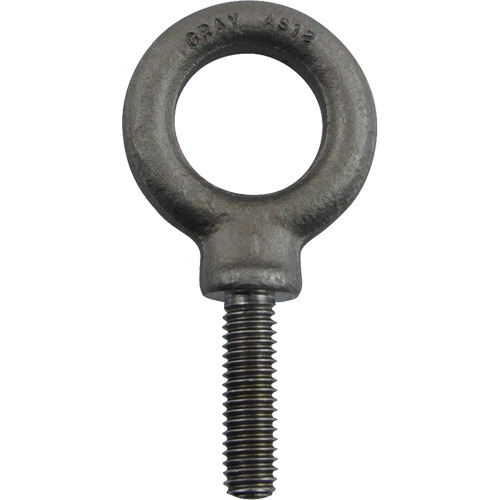 Alloy Steel Eye Bolt, 1" Dia., 1-1/4" L, 1480 lbs. (0.74 tons)/1480 lbs. Capacity MAS Chibougamau