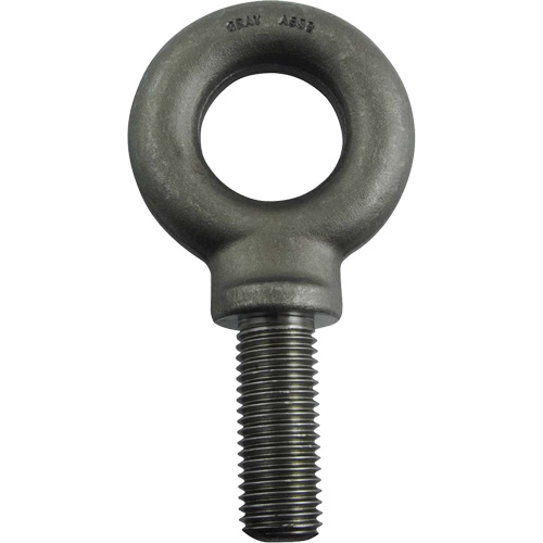 Alloy Steel Eye Bolt, 1-13/16"/3-9/16" Dia., 2-1/2" L, 11600 lbs. (5.8 tons)/11600 lbs. Capacity MAS Chibougamau