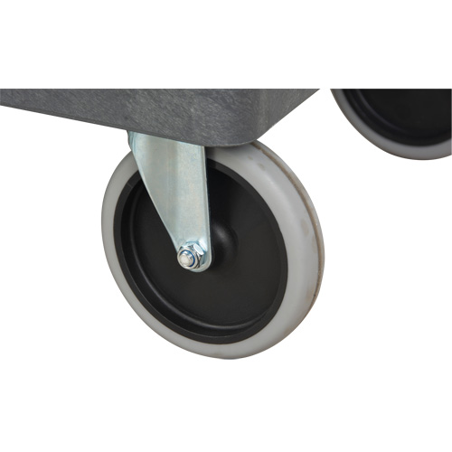Chariot utilitaire pour l'entretien, 2 tiers, 16-1/2" x 32-1/2" x 34-1/2", Capacit&eacute; 550 lb MAS Chibougamau