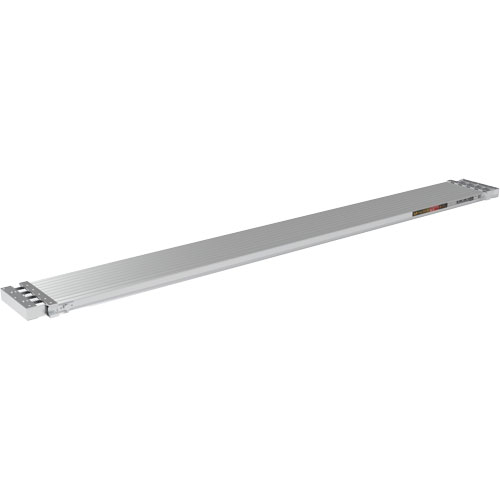 Telescoping Work Plank, 204" W x 12" D, 250 lbs. Capacity, Knocked Down MAS Chibougamau