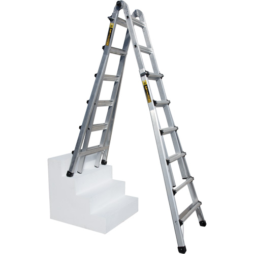 &eacute;chelle t&eacute;lescopique multifonction, Aluminium, 300 lb MAS Chibougamau