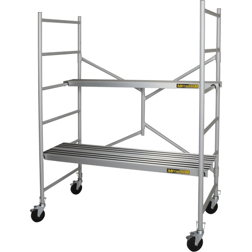&eacute;chafaud portable Alu Series, Cadre Aluminium, 29" p x 72" h MAS Chibougamau