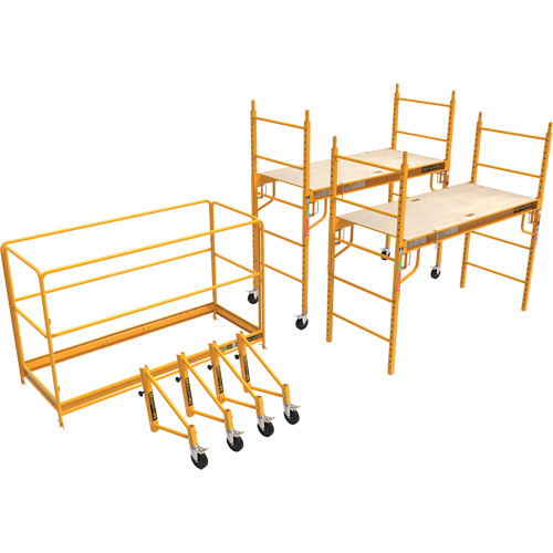 Trousse compl&egrave;te de tour d'&eacute;chafaudage pour cloison s&egrave;che de 12', 58-1/2" p x 183" h MAS Chibougamau