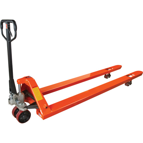 Transpalettes hydrauliques &agrave; fourche de 8', 96" lo x 27" la, capacit&eacute; 4400 lb MAS Chibougamau