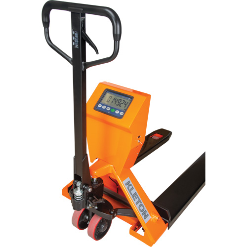 Transpalette &agrave; balance num&eacute;rique, 44,5" lo x 27,75" la, Capacit&eacute; de 4400 lb MAS Chibougamau