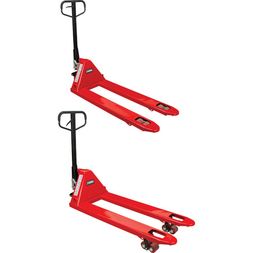 Transpalette manuel, Acier, 48" lo x 21" la, Capacit&eacute; 5500 lb MAS Chibougamau