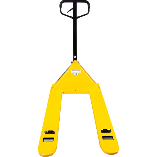 Steel Wheel Pallet Truck, Steel, 48" L x 27" W, 5500 lbs. Capacity MAS Chibougamau