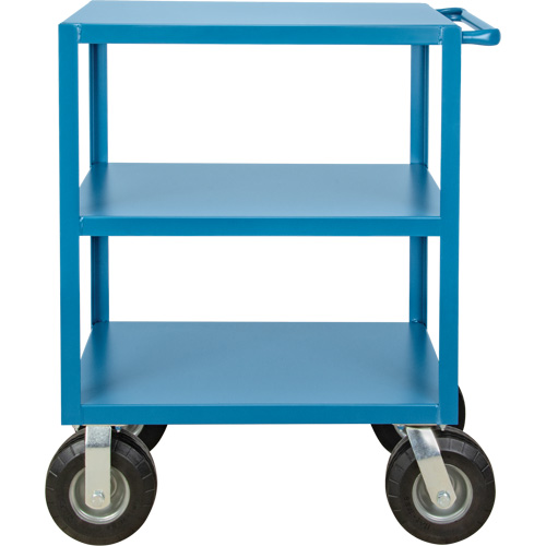 Outdoor Shelf Cart, 3 Tiers, 24" W x 39" H x 39" D, 1200 lbs. Capacity MAS Chibougamau