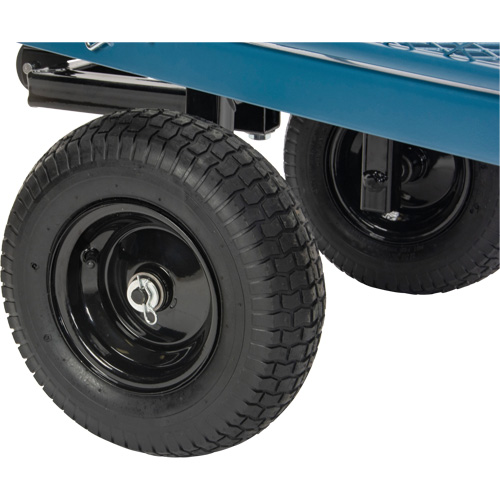 Wagon avec c&ocirc;t&eacute;s rabattables, 24" la x 48" la x Capacit&eacute; 800 lb MAS Chibougamau