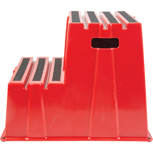 Escabeau industriel, 2 marches, 26" x 22-7/16" x Hauteur 19-11/16" MAS Chibougamau