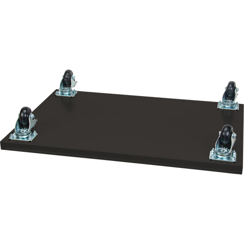 Socle roulant pour armoire, 24" la x 36" p x 1,375" h, Capacit&eacute; de 1000 lb MAS Chibougamau