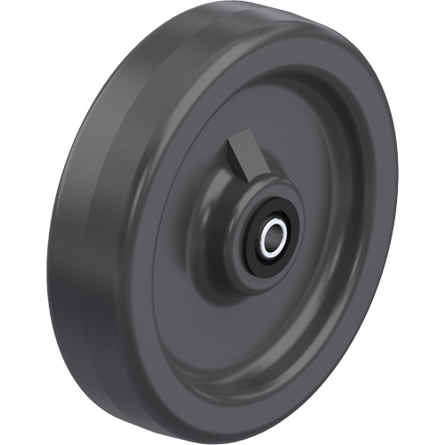 Roues ph&eacute;noliques pleines noires MAS Chibougamau