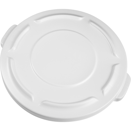 Round Brute&reg; Tops, Flat Lid, Plastic/Polyethylene, Fits Container Size: 19-7/8" Dia. MAS Chibougamau