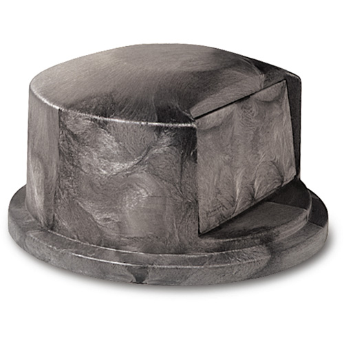 Round Brute&reg; Tops, Dome Lid, Plastic/Polyethylene, Fits Container Size: 22" Dia. MAS Chibougamau