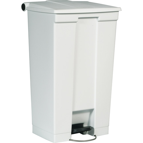 Flat Top Trash Can, Polyethylene, 23 US gal. Capacity MAS Chibougamau