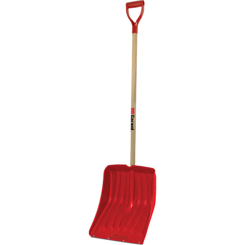 Pelle &agrave; neige Alpine, Lame Polypropyl&egrave;ne, Largueur 13-9/10", Manche Prise en D, Bande d'usure Compris MAS Chibougamau