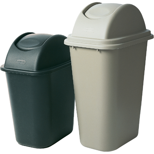 Soft Wastebasket, 14 Quarts, Plastic MAS Chibougamau