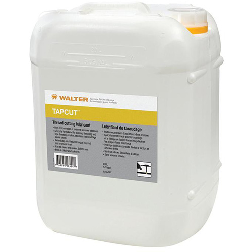 Lubrifiant de filetage TAPCUT, 20 L MAS Chibougamau