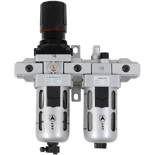 Filtre &agrave; air standard en deux parties, r&eacute;gulateur et lubrificateur AFRLCS12, 1/2" NPT MAS Chibougamau